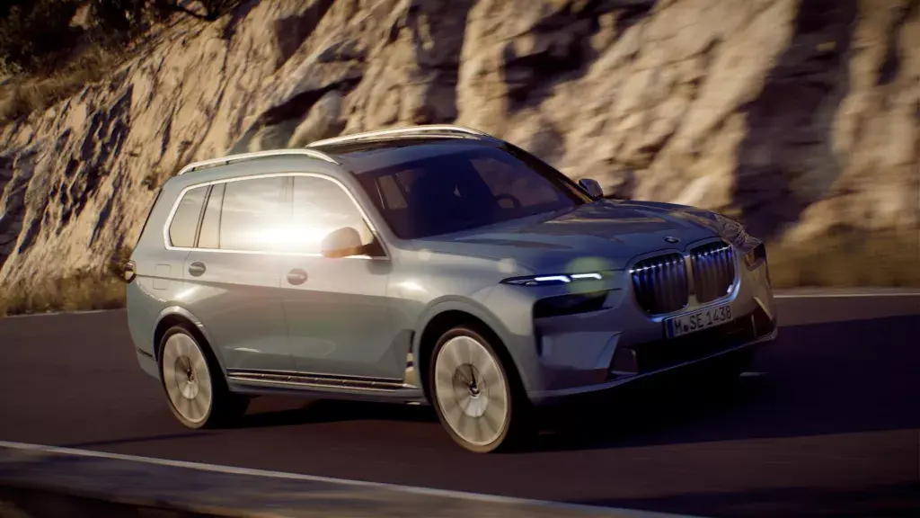 BMW X7 — динамика