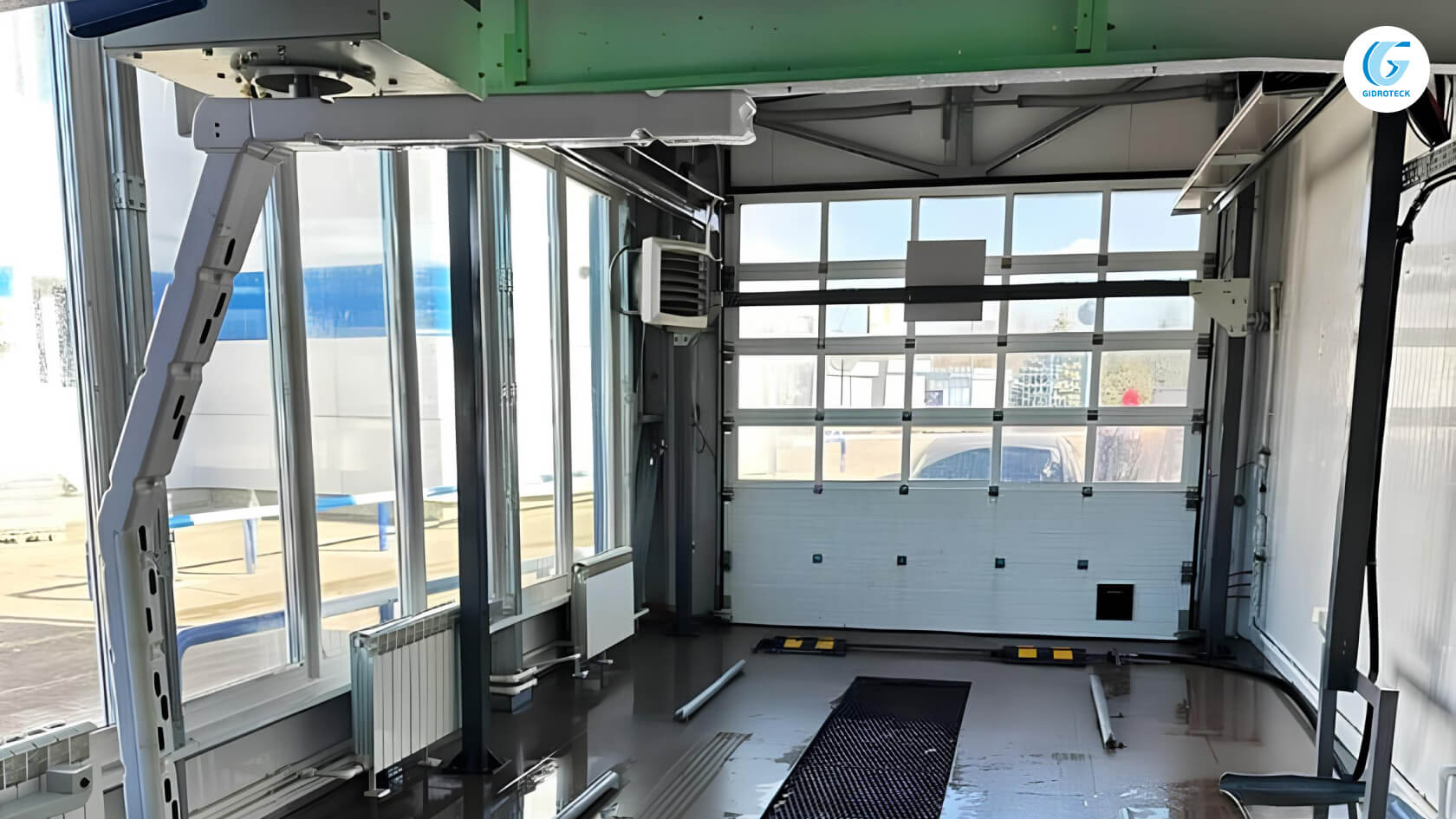 ворота для автомойки