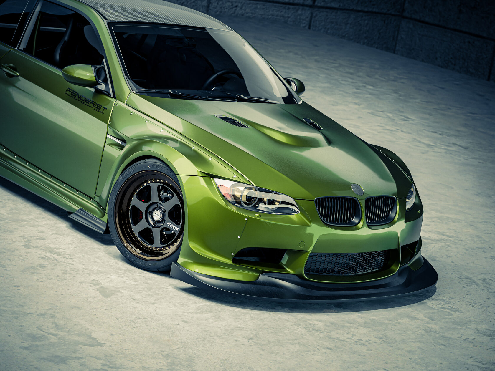 FENDERIST SPEC S fender flares set / WIDE BODY KIT BMW E92 20062013