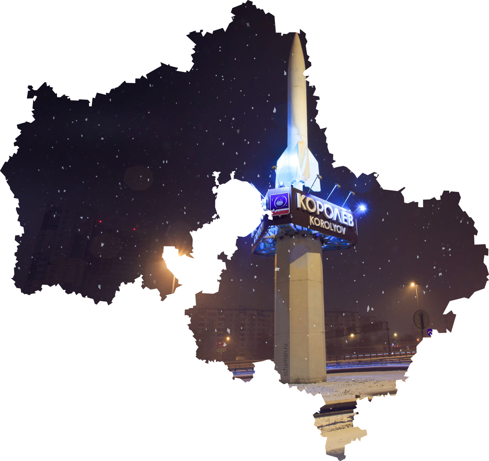 Карта Королев