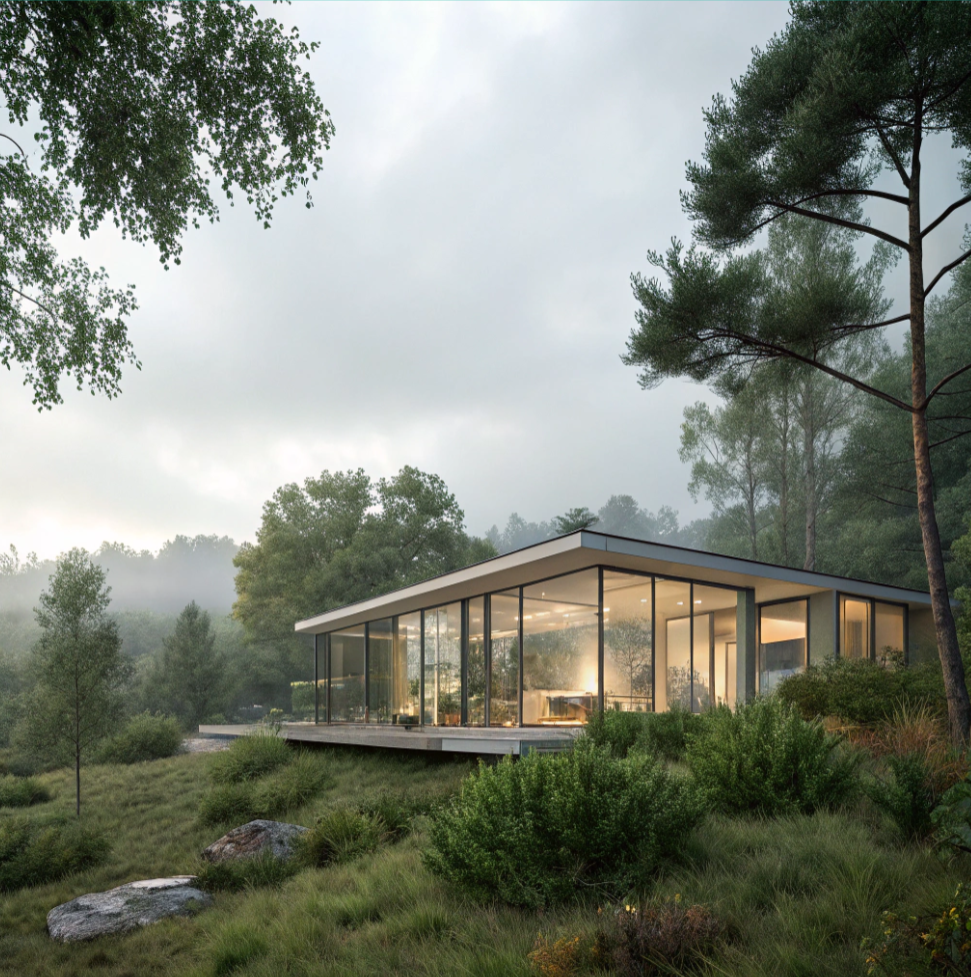 Дом-невидимка: как гармонично вписать жилье в природный ландшафт