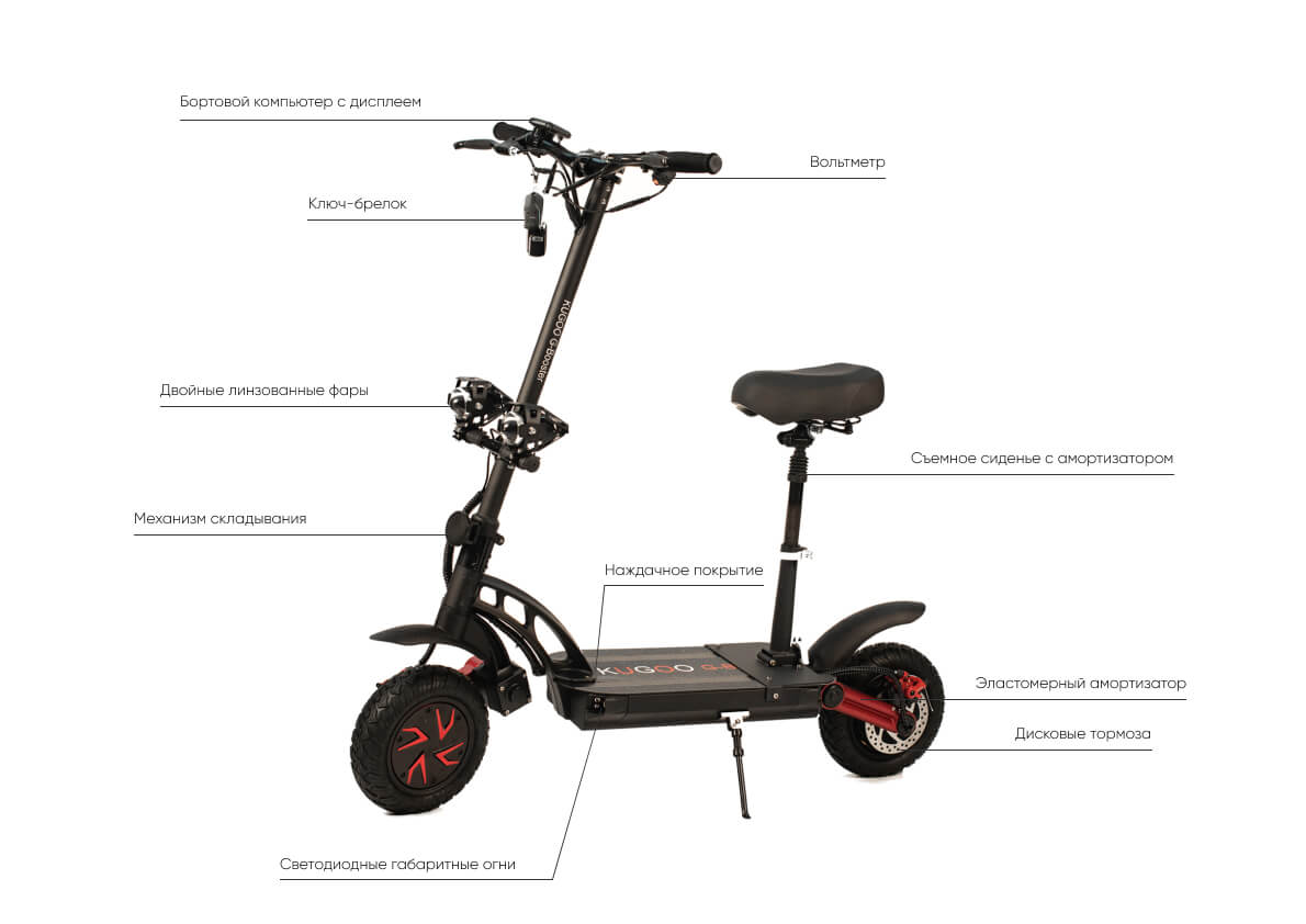 Электросамокат Kugoo G-Booster | Купить в Минске