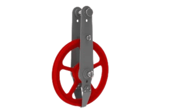 Upper suspension roller