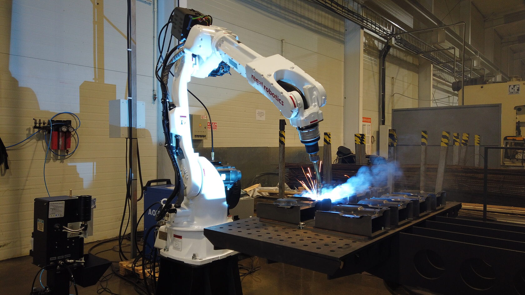 Сварочный робот Regal MOKA — интеграция Прайд-Автоматикс Пенза