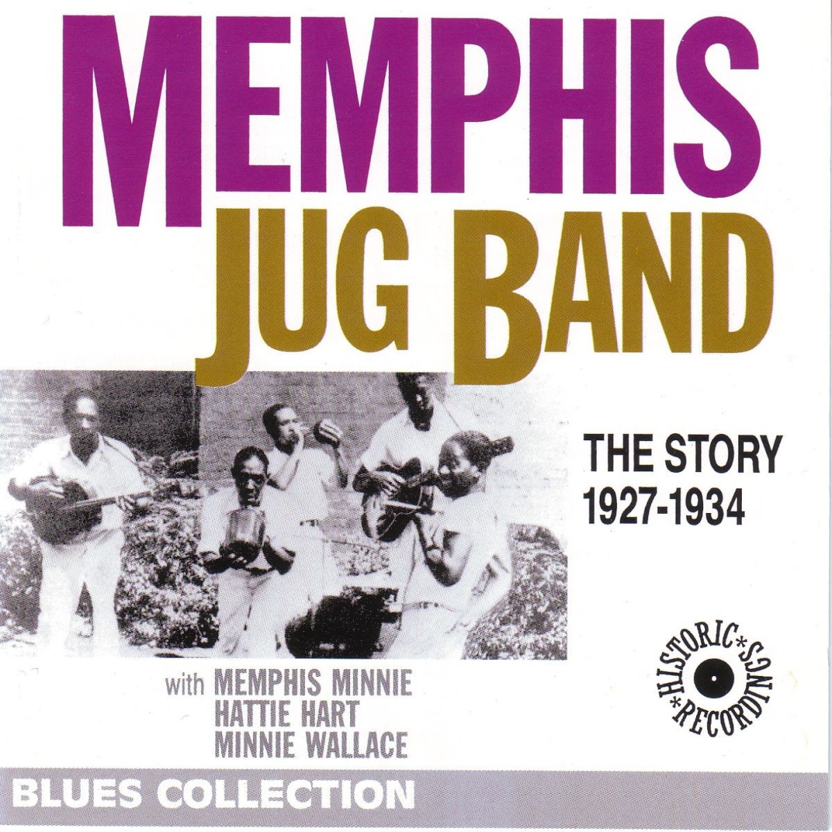 Обложка сборника «Memphis Jug Band — The Story 1927–1934»
