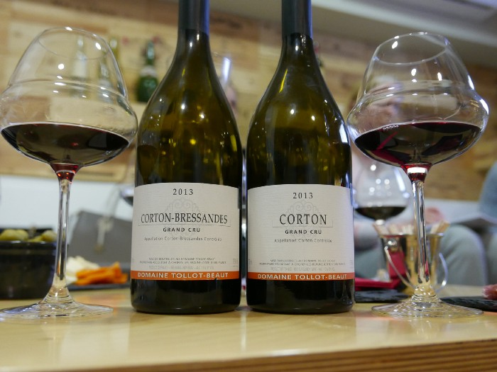 Domaine Tollot-Beaut Corton vs. Corton-Bressandes Grand Cru 2013