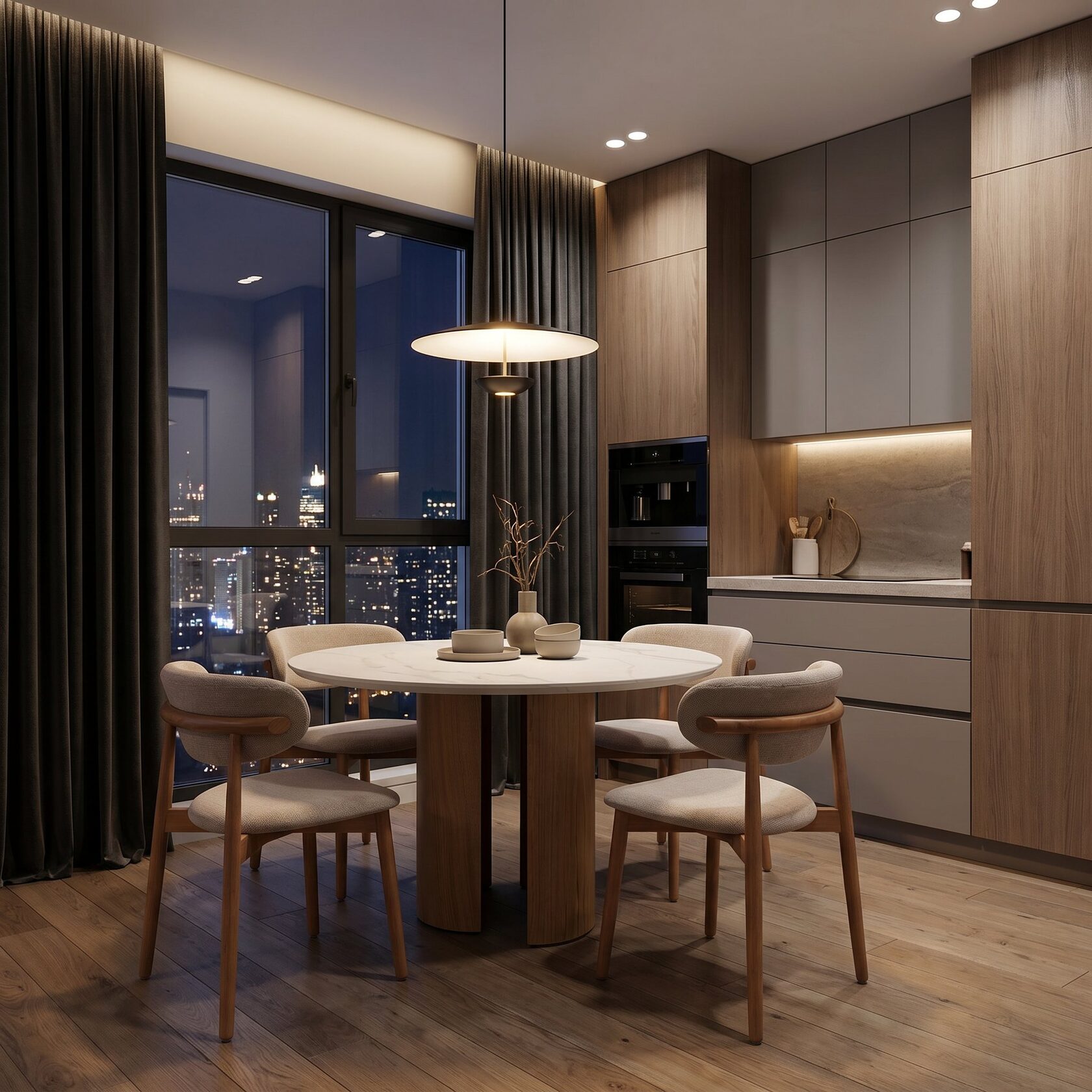 Nordic Calm dining room