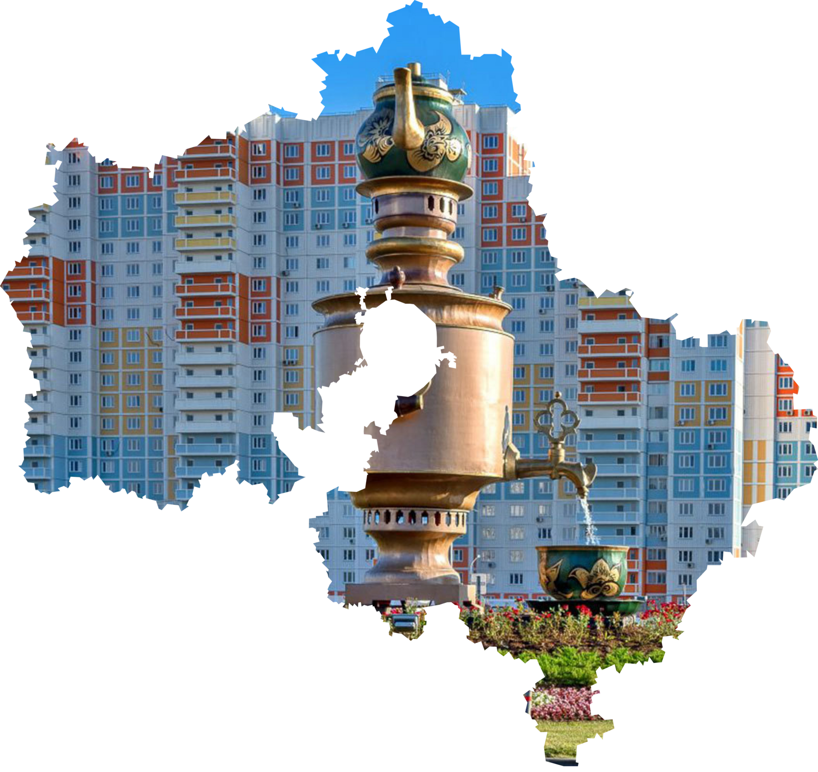 Карта Мытищи