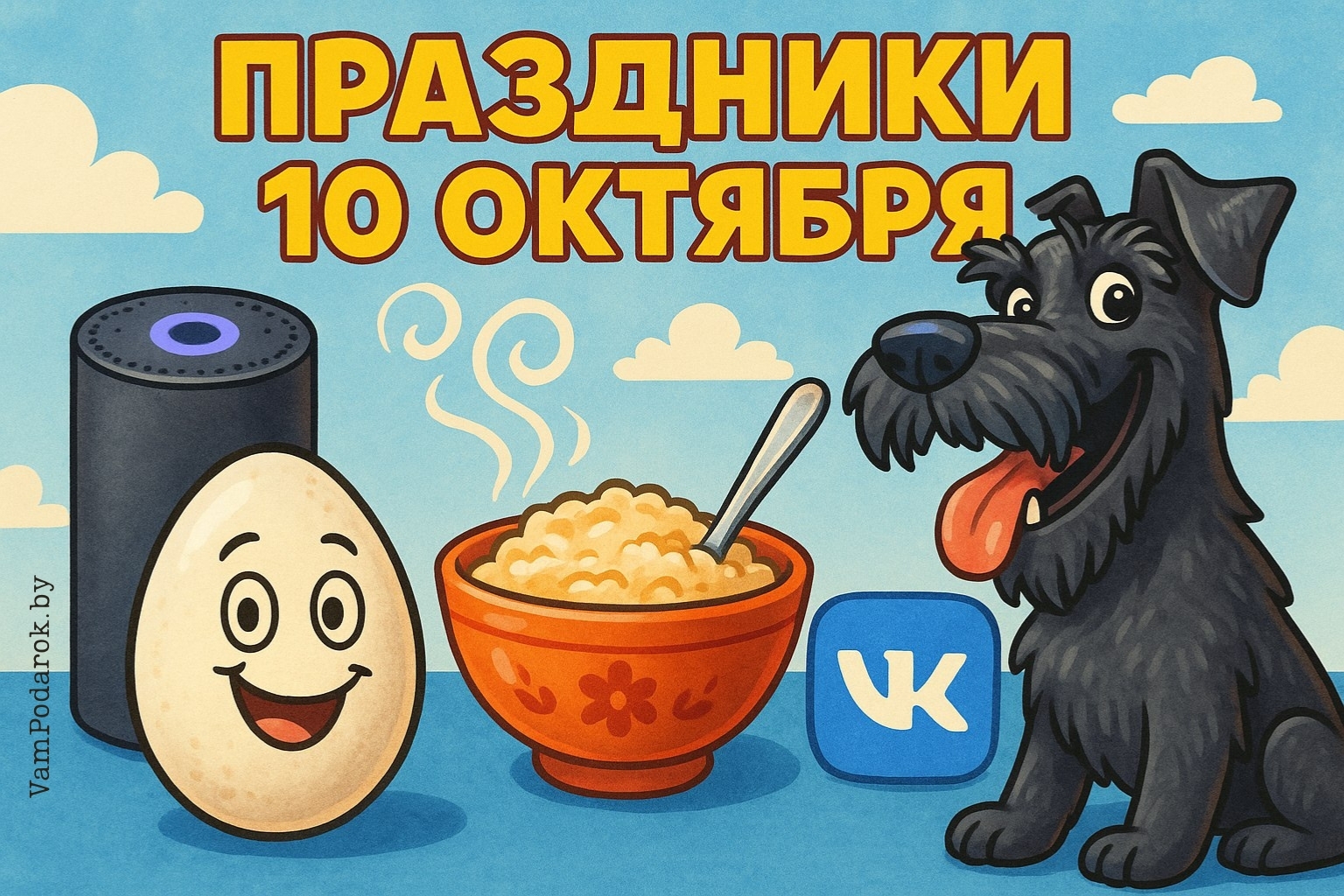 Праздники 10 октября 2025 года – картинки и открытки