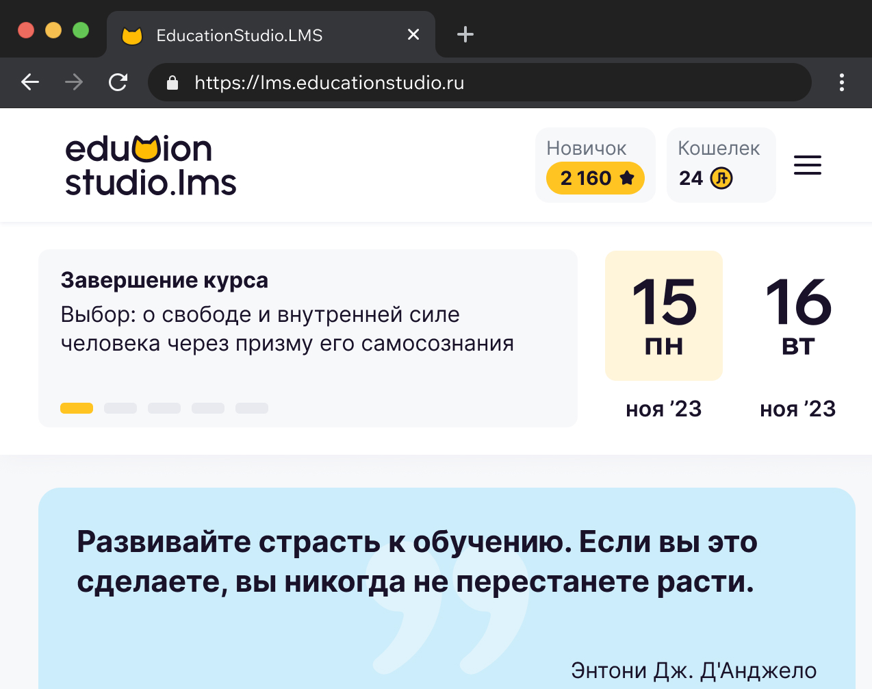 Демонстрация чата на сайте