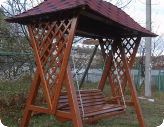 Беседка Б-2 из дерева