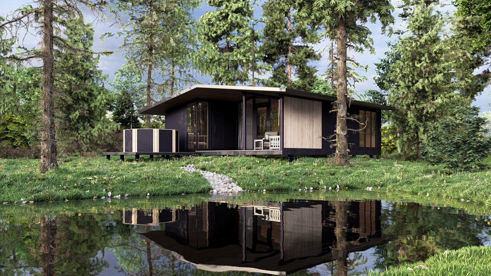 Тихорецка модульные дома ландшафт