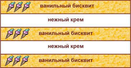 торт Нежный