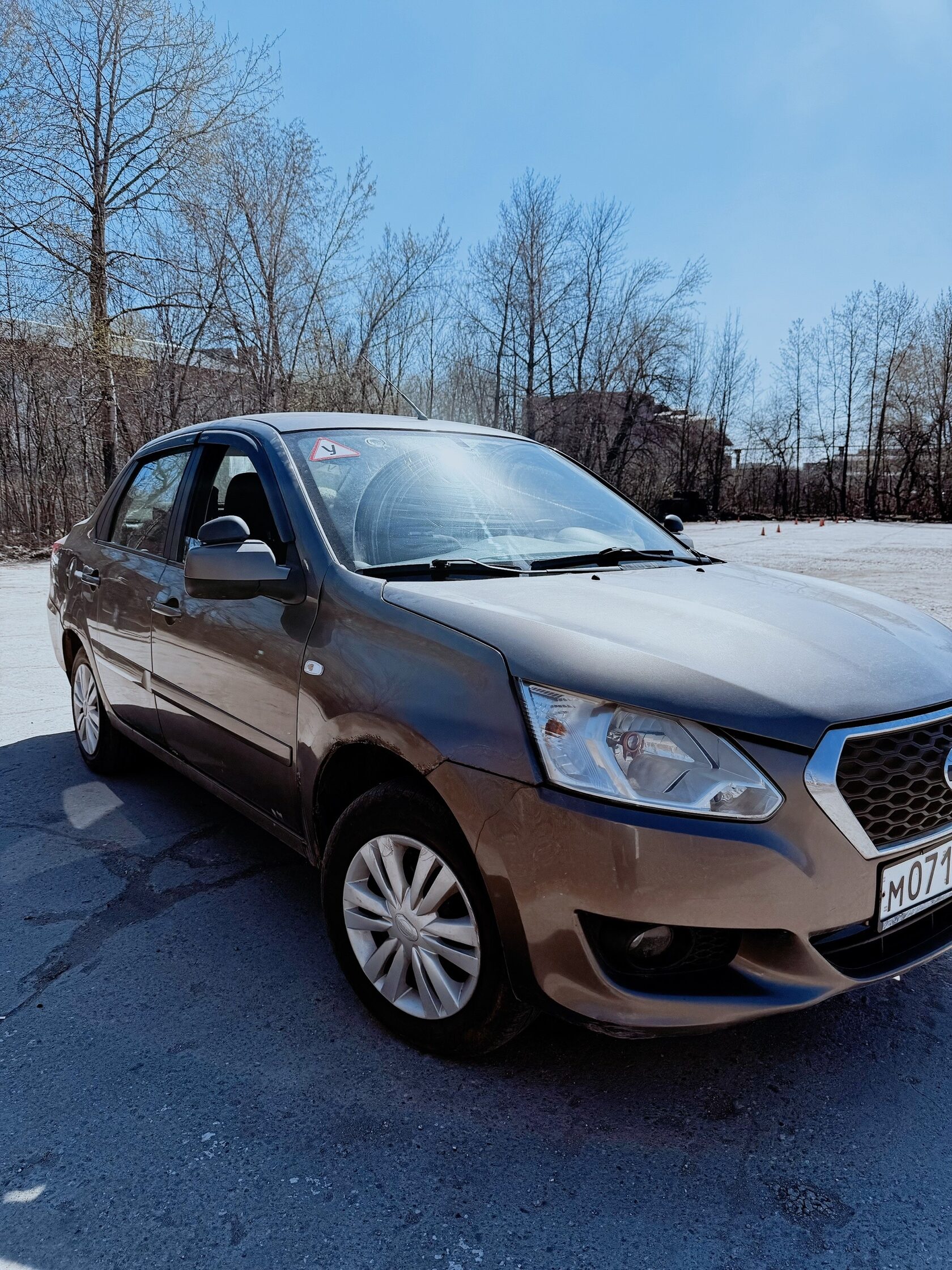Учебный автомобиль Datsun on-DO автошколы Респект Авто