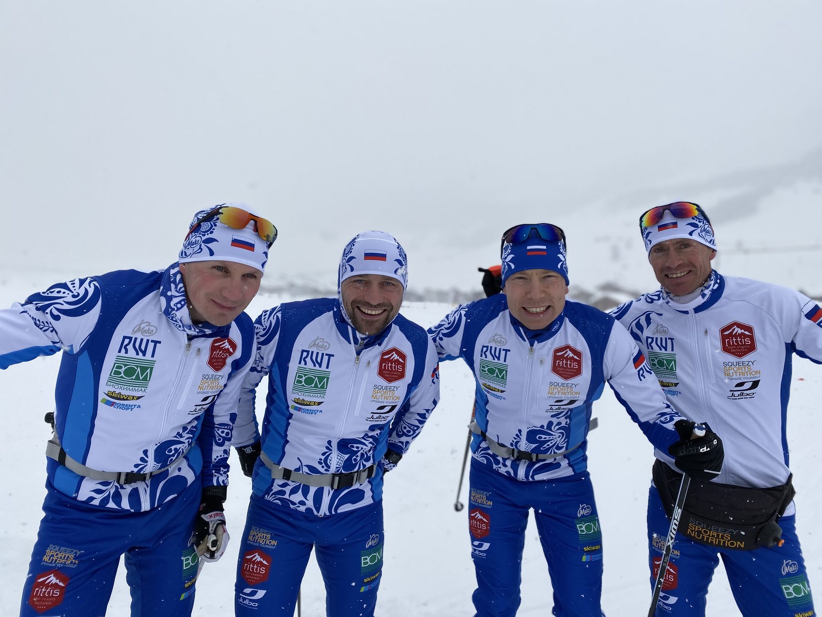 Russia winter team