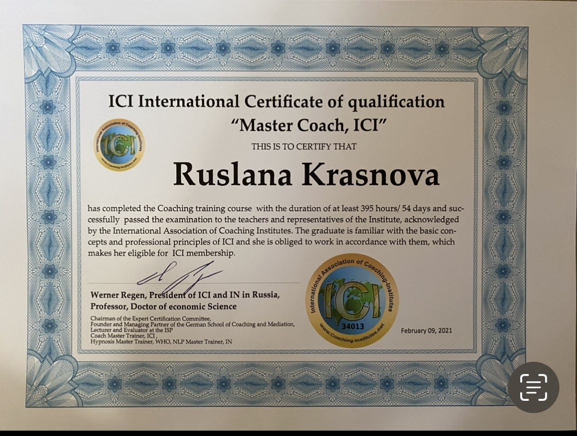 Master Coach ICI