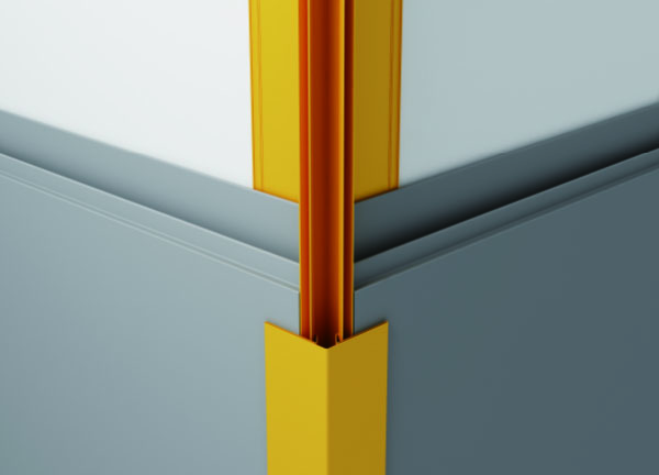 Фасадная термопанель Стенолит: угол внешний