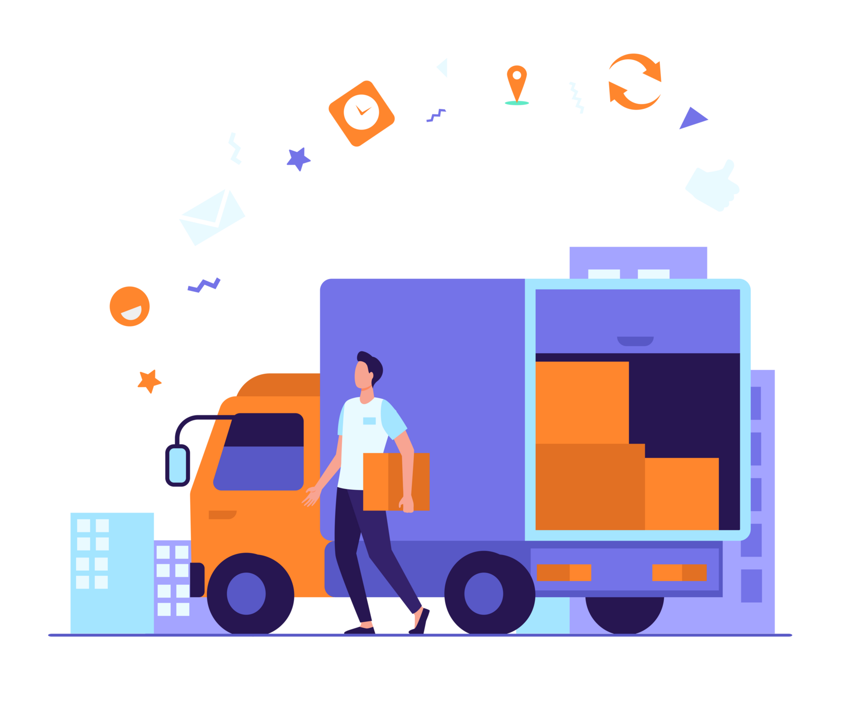Использование Admin24 – Service Desk транспортными компаниями
