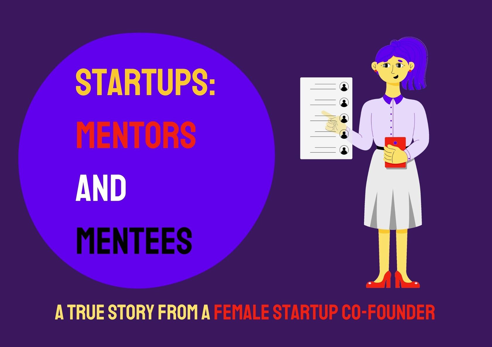 startups mentors female