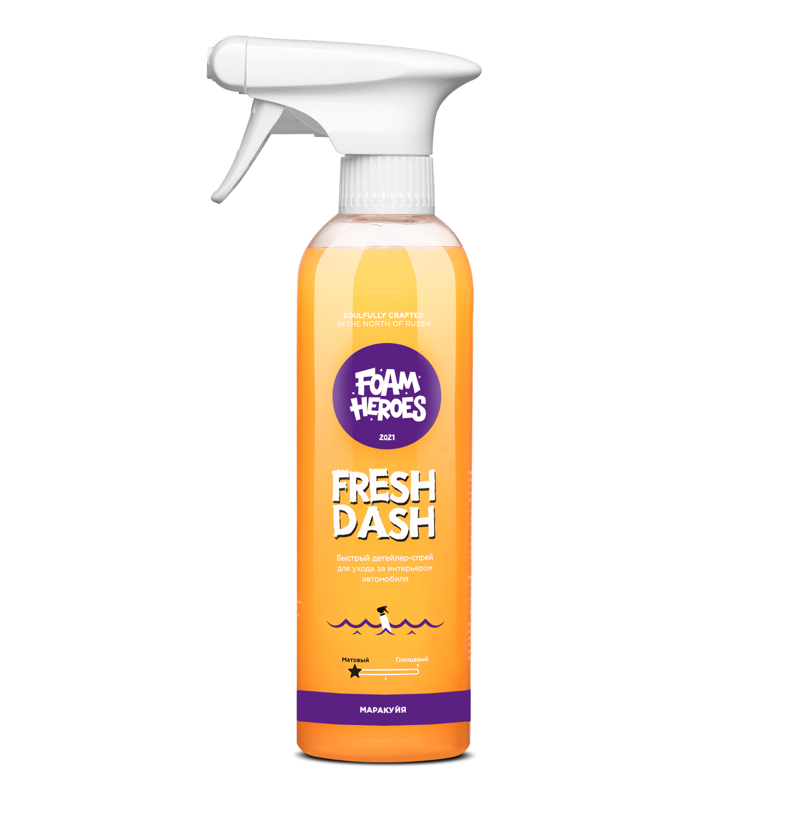 Fresh Dash квик-детейлер для интерьера маракуйя, 500мл - Foam Heroes