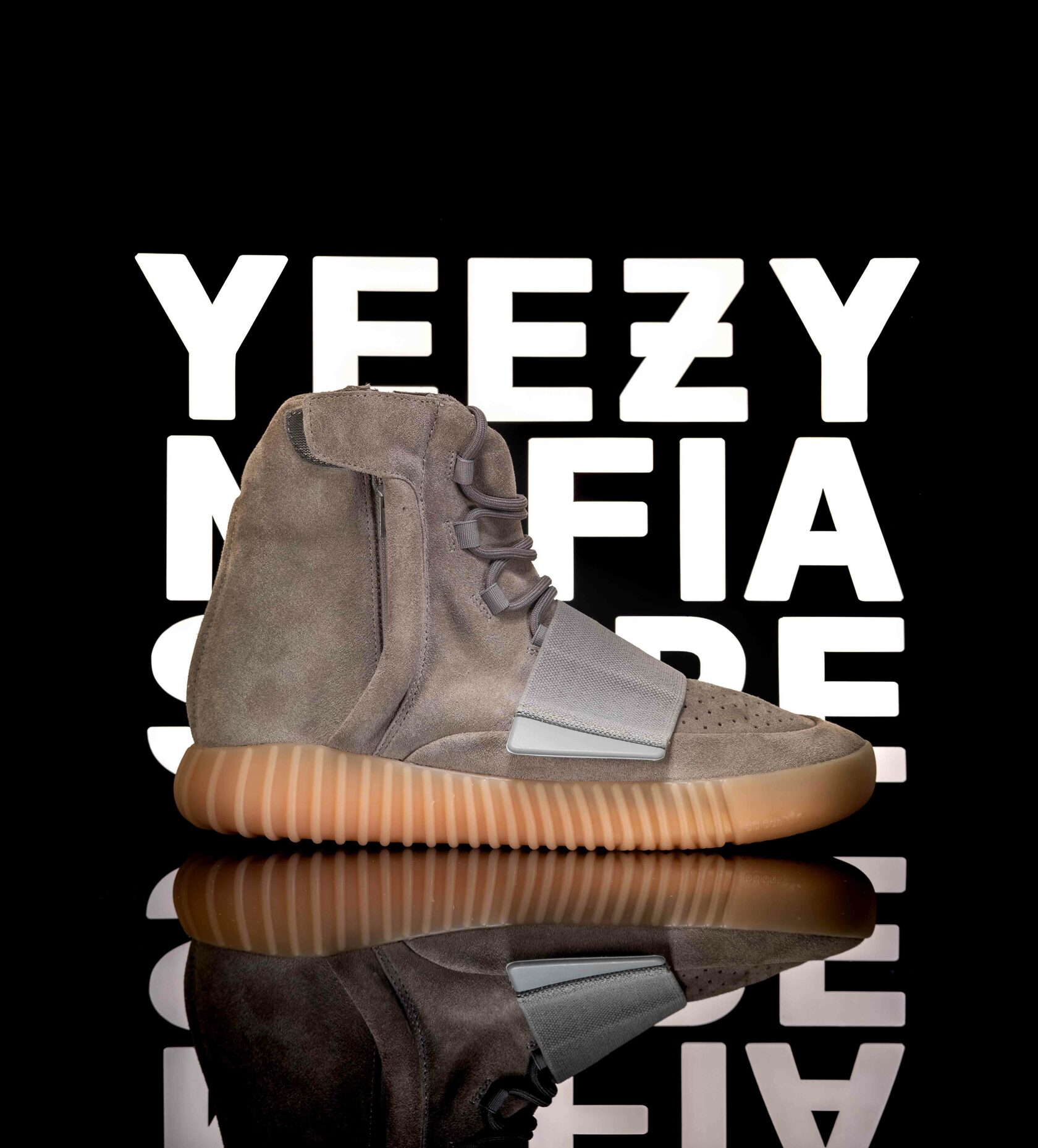 Grey hotsell yeezy 750