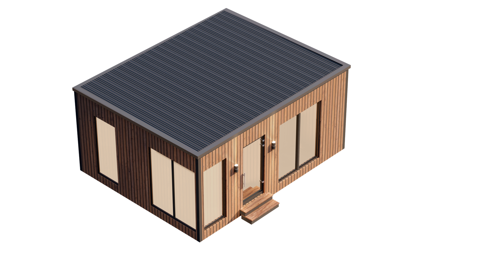 Модульные дома из металлоконструкции с отделкой Краснодар