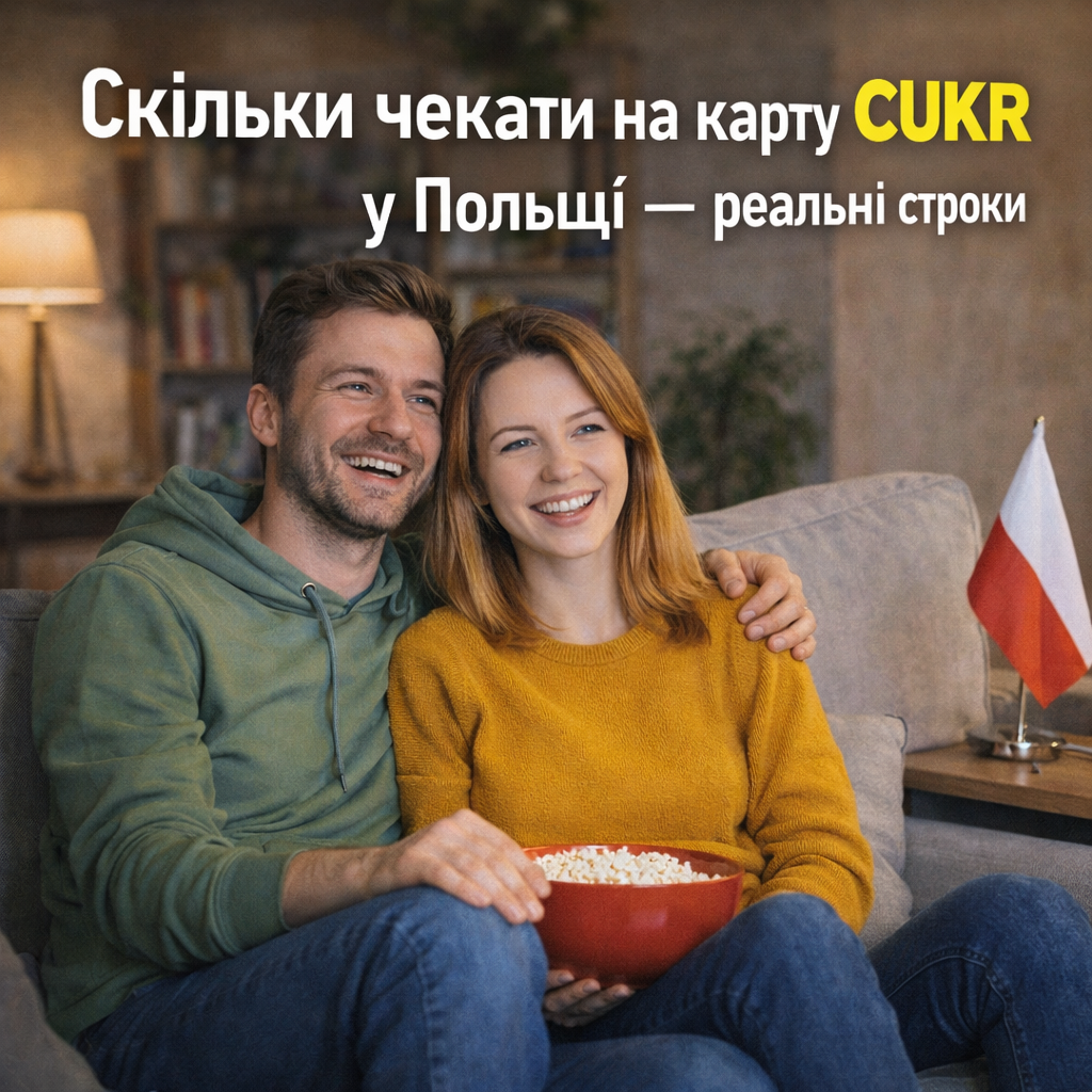 Скільки чекати на карту CUKR у Польщі — реальні строки