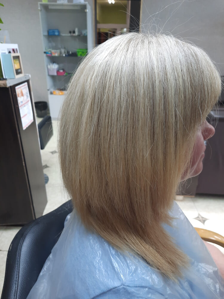 волос восстановление осветление