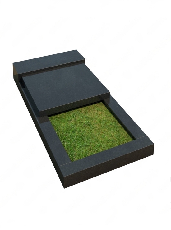 цветник из гранита