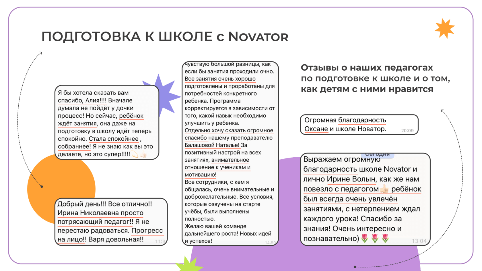 Подготовка к школе онлайн для детей 4-7 лет | Novator School