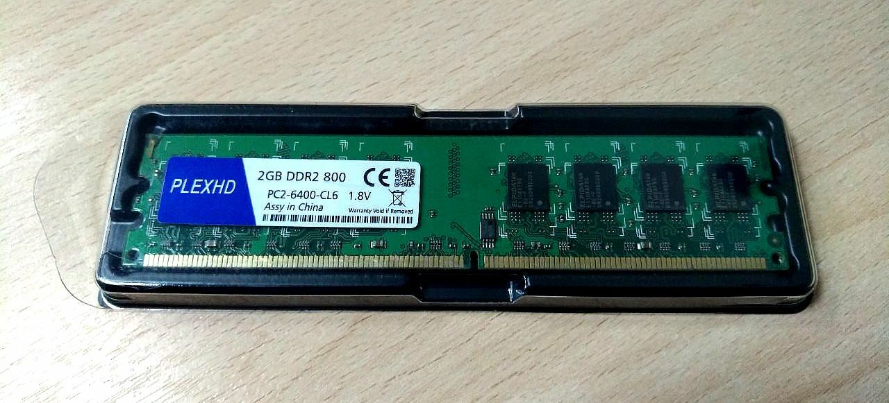 ОЗУ DDR2 2Гб, 800Мгц, PC2-6400