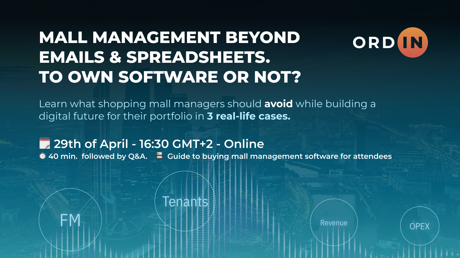 Mall Software Mall management beyond emails & spreadsheets. To own software or not?