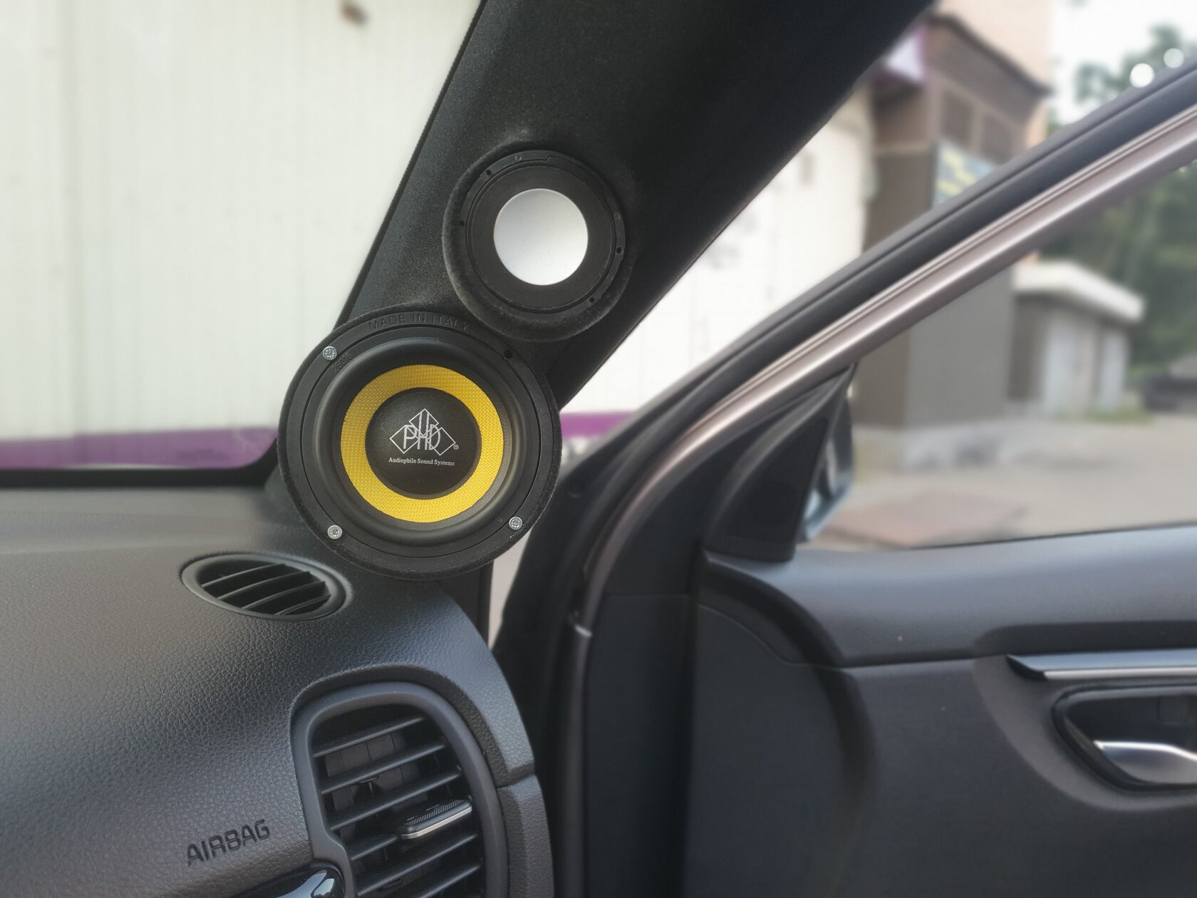 замена акустики kia rio 4