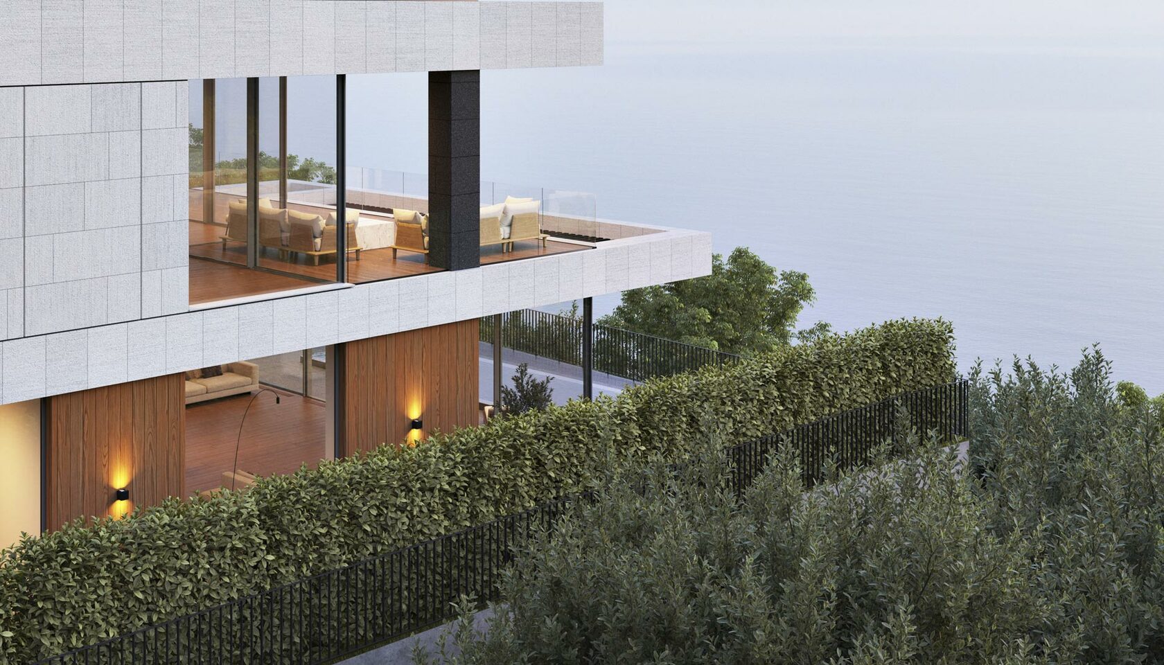 Modern House with Swimming Pool Design | Piglova Architects