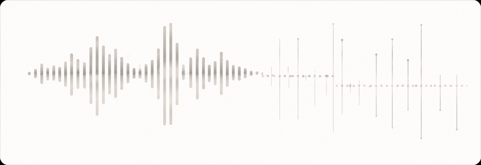Audio waveform