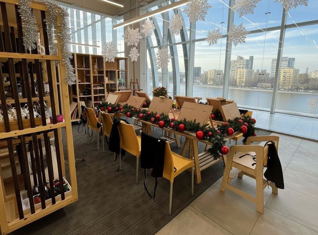 Интерьер студии Art Insight