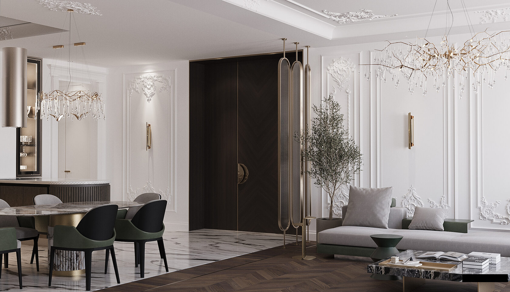 Дизайн проект квартиры в ЖК Гранд Панорама | Студия Design-Style
