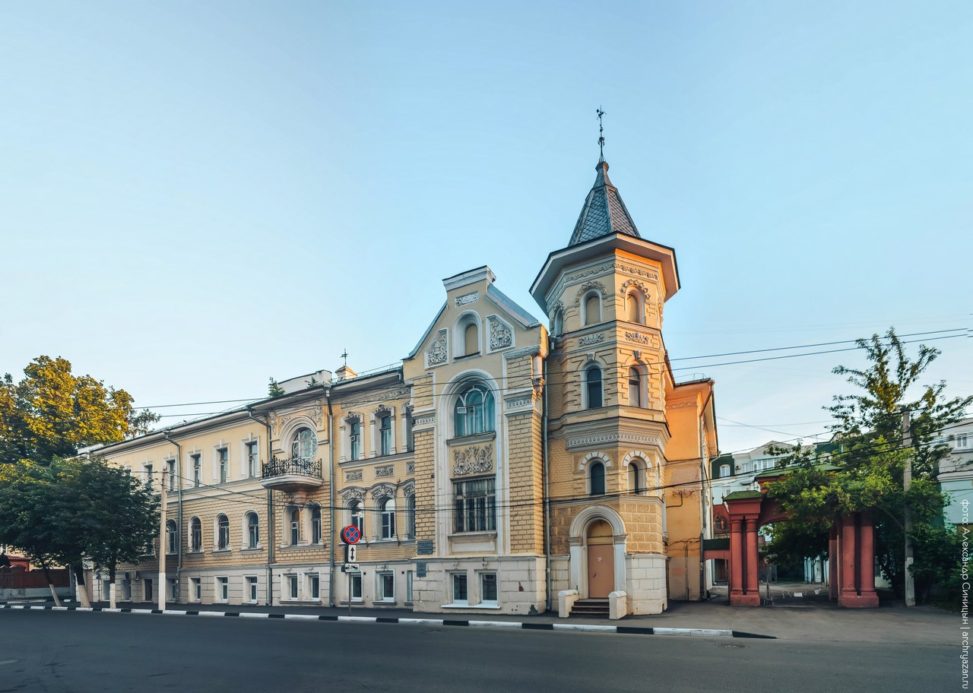 Особняк купца Лебедева Рязань улица Полонского