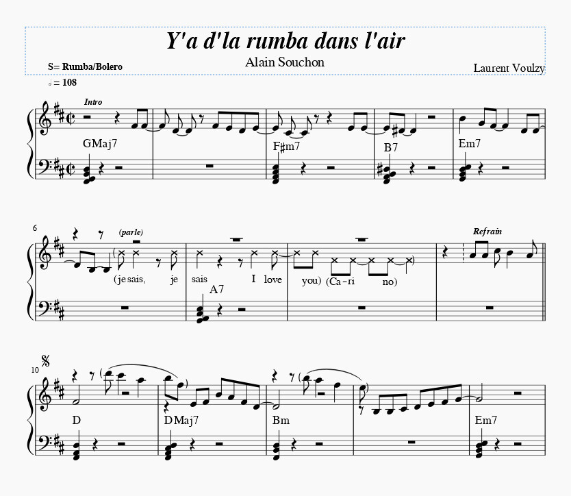 Y'a d'la rumba dans l'air