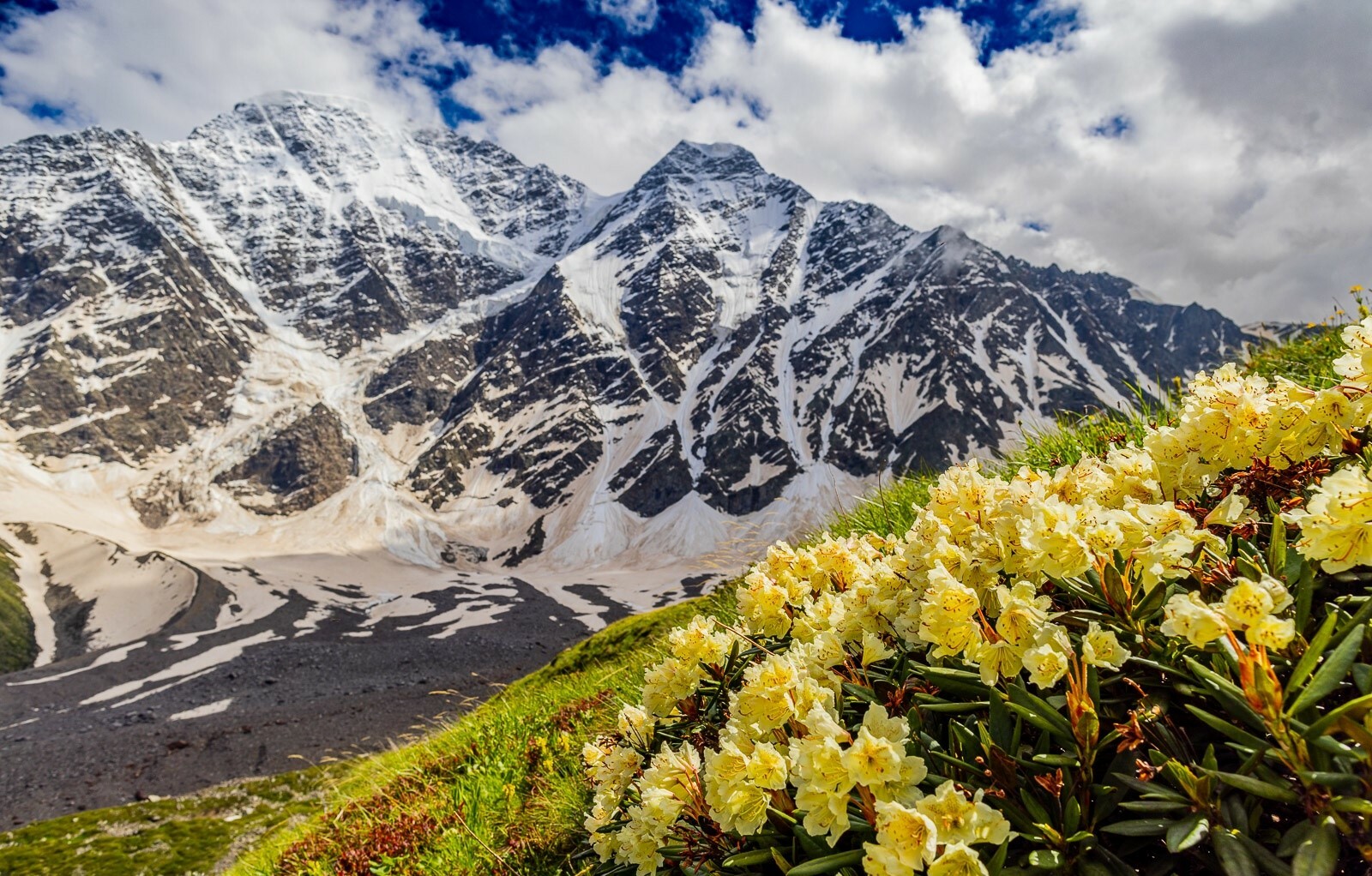 горы кавказа описание