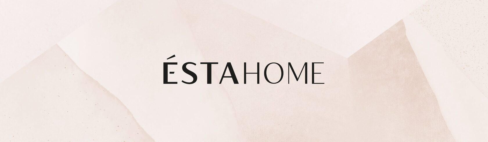 Брендинг косметического бренда Estahome: логотип, упаковка, оформление соцсетей