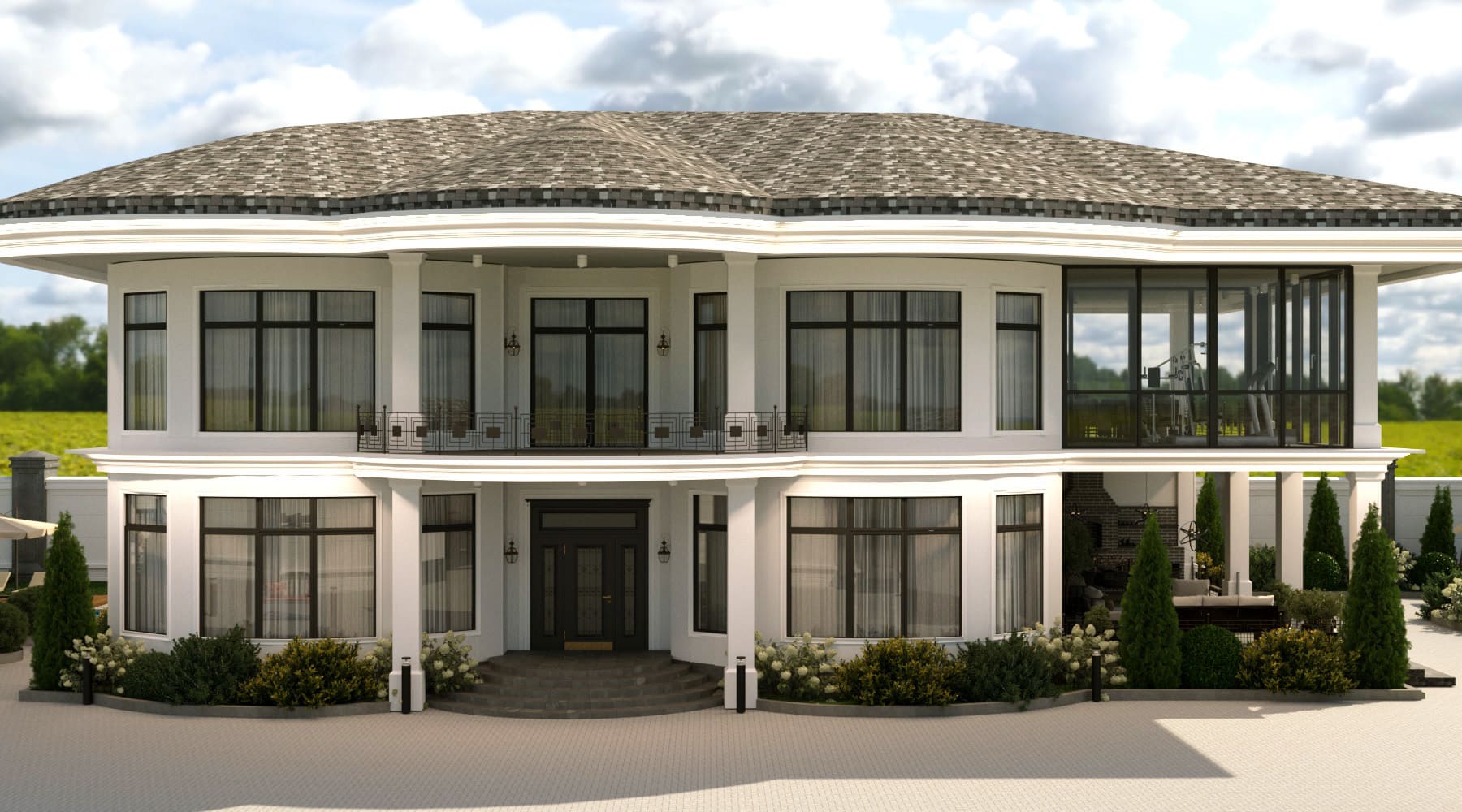 Готовый дом в Динская дизайн Готовый дом в Динская дизайн