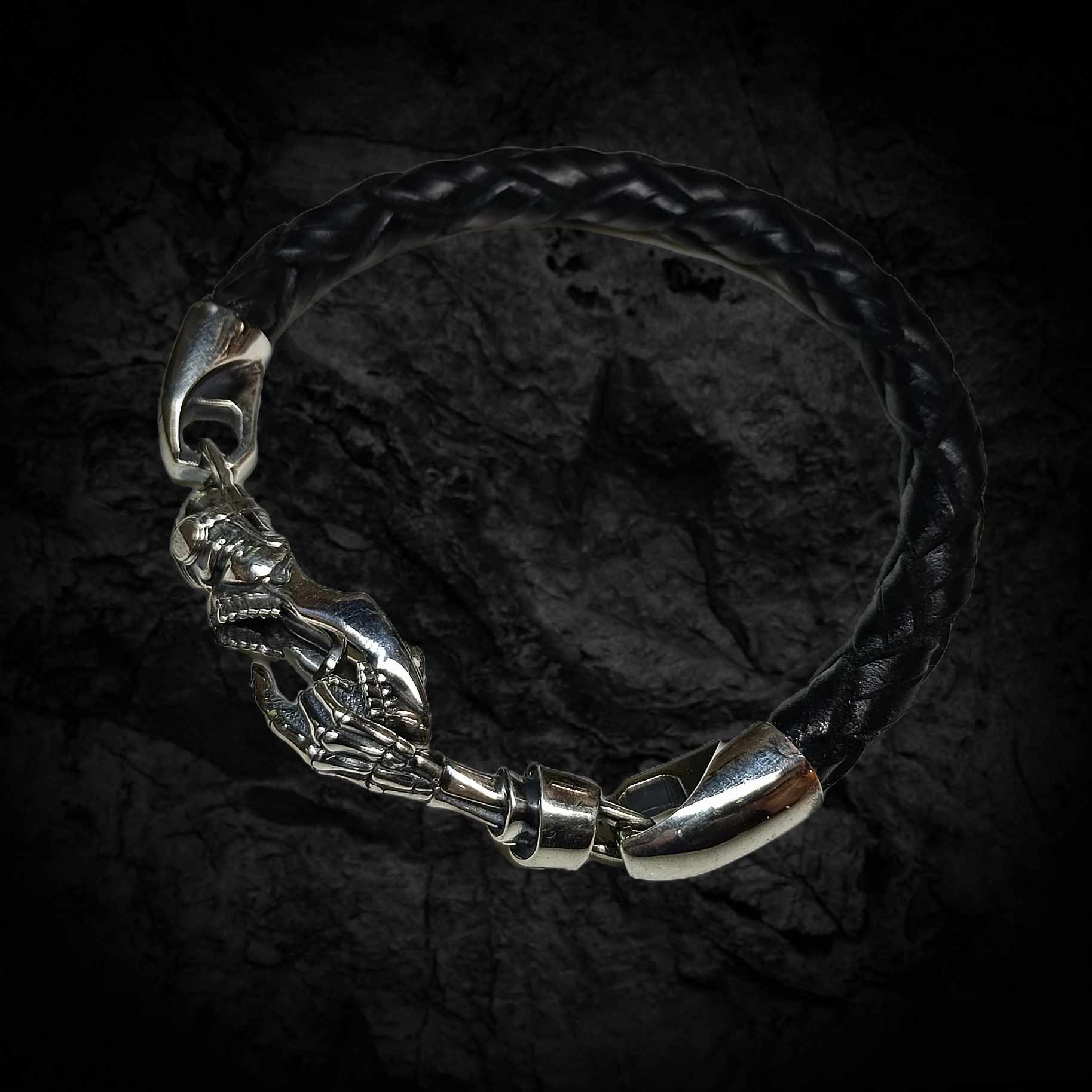 байкерский браслет, рокерский браслет, мото браслет