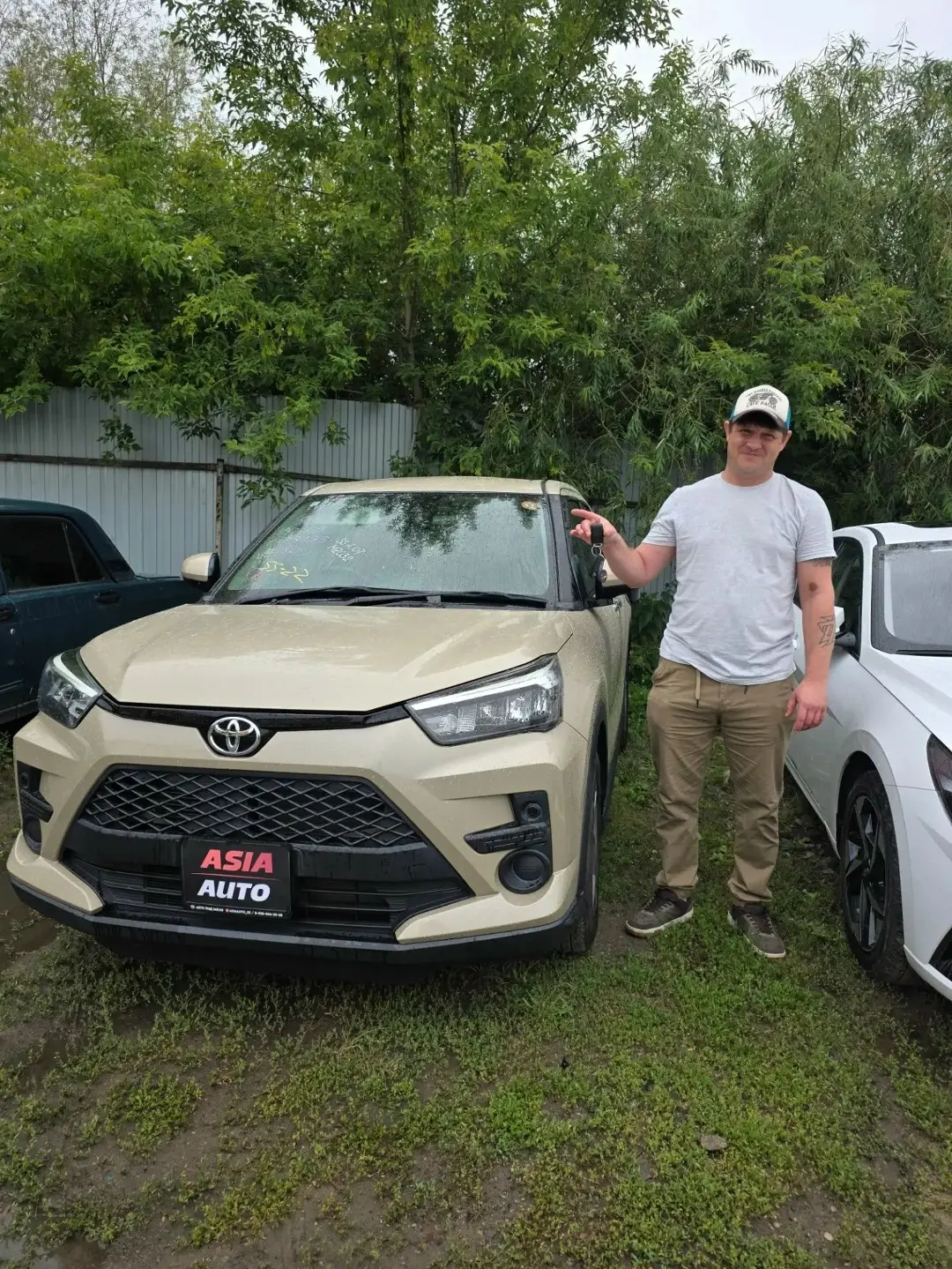 Клиент Азия Авто с Toyota Raize из Японии