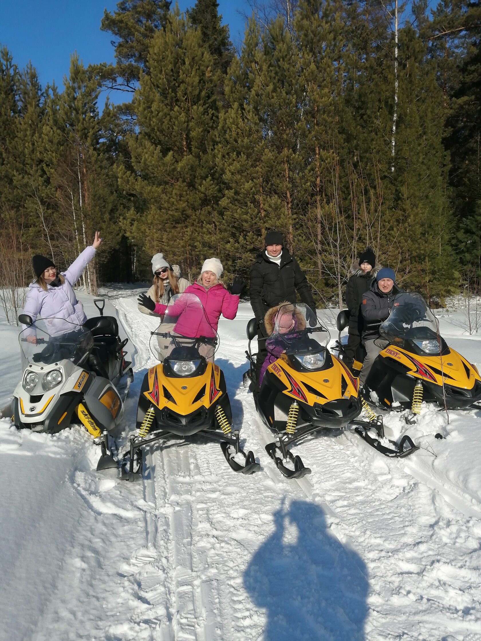 Прокат снегоходов