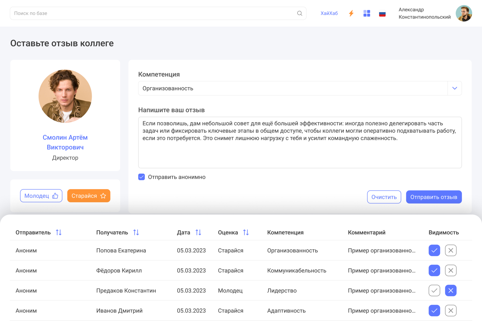 Анонимность