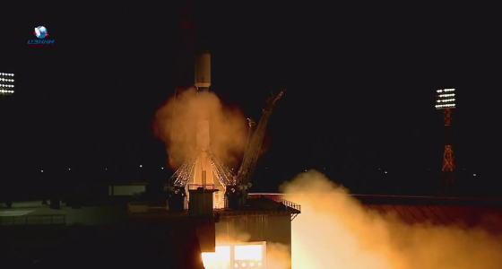 Подготовка ракеты к запуску