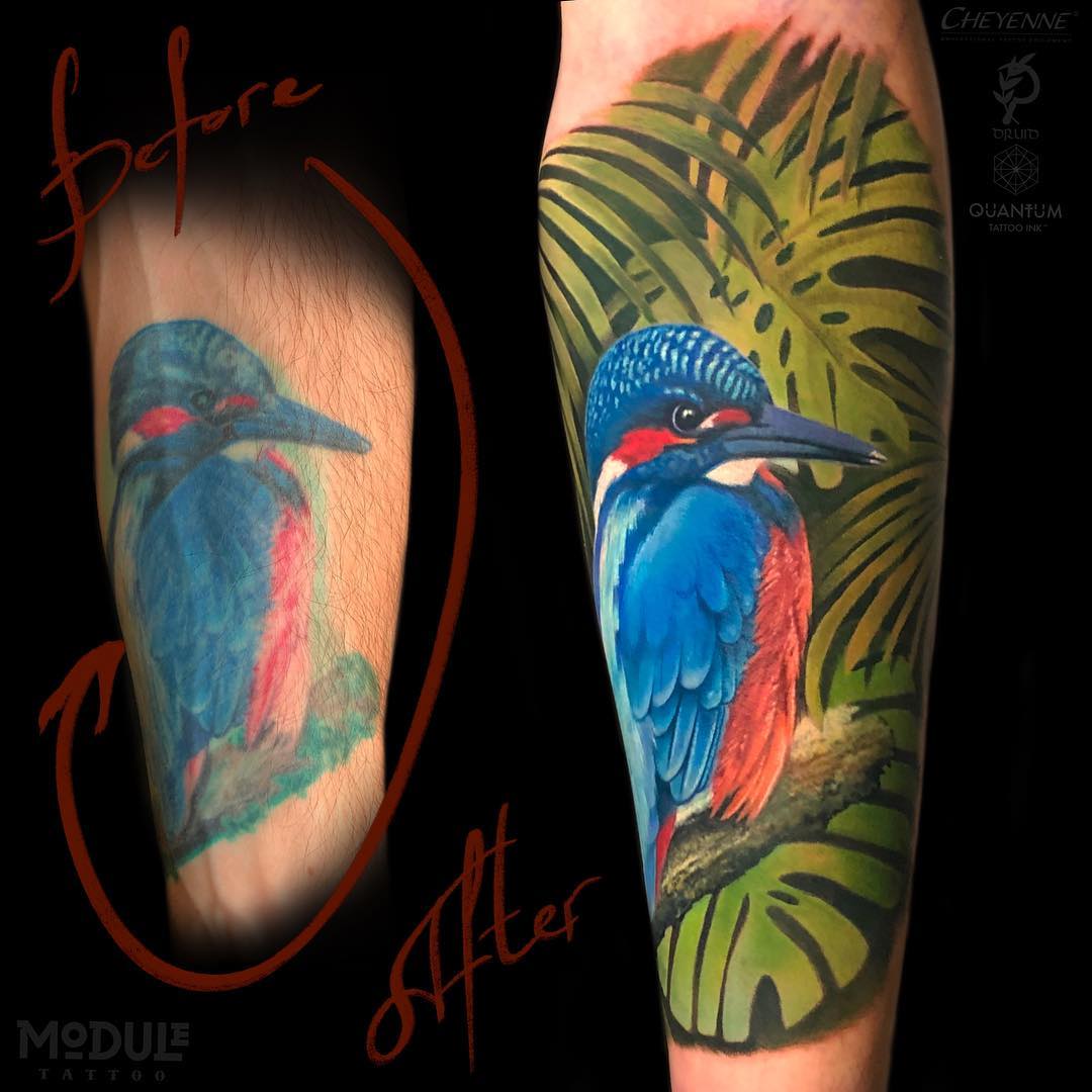 Tattoo correction in Los Angeles, cover up