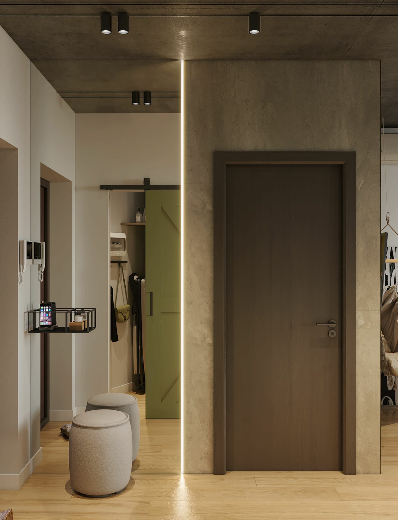 Квартира в стиле лофт в ЖК Атлант