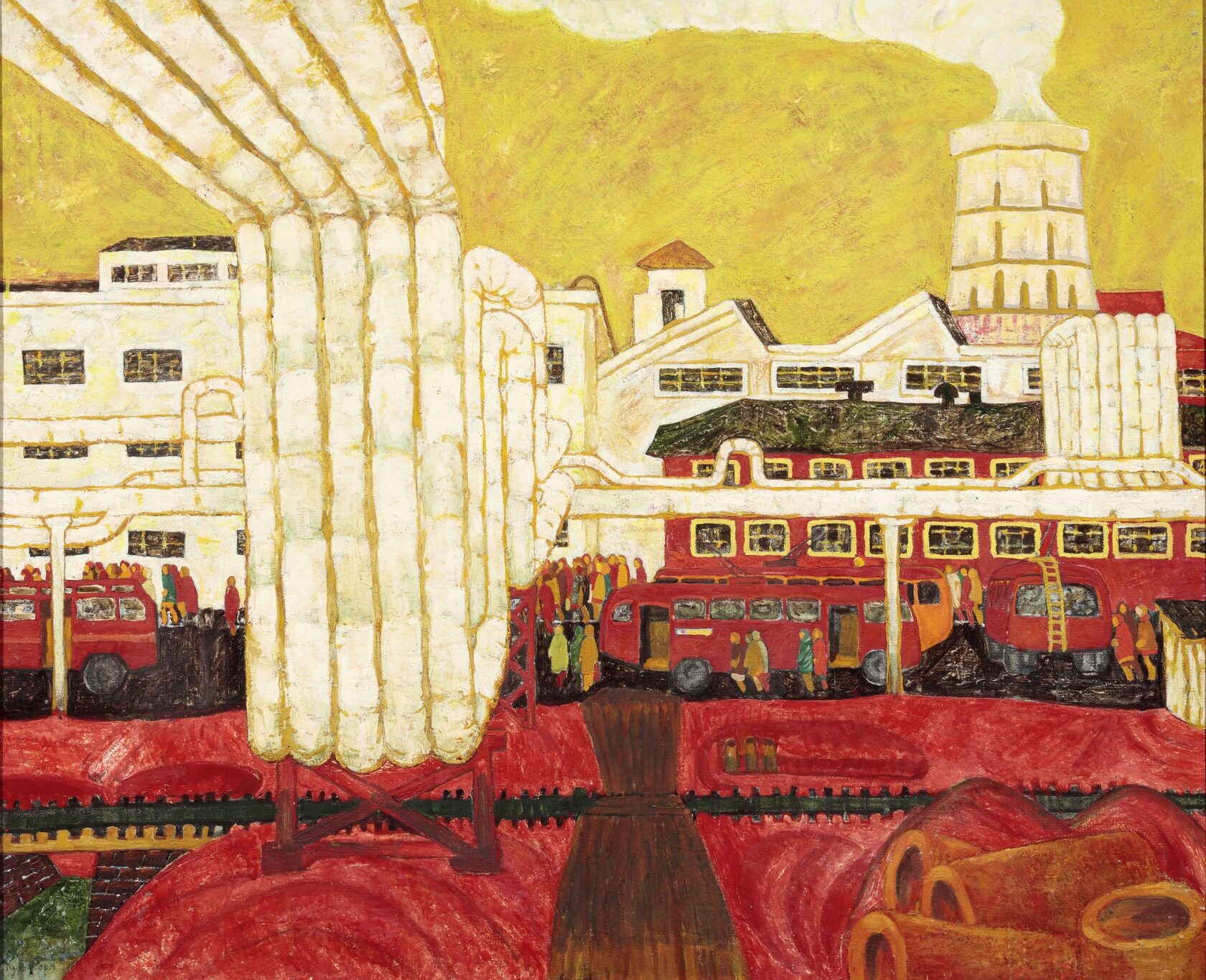 Индустриальный пейзаж. 1971 